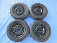 Daihatsu Terios I 2003 KOŁA FELGI STALOWE + OPONY R15 KPL