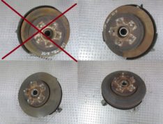 Suzuki XL7 2007 ZWROTNICA TYŁ PRZÓD LEWA PRAWA Z ABS