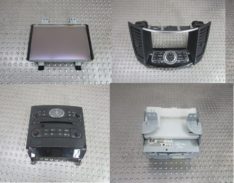 INFINITI QX70 2011 EKRAN WYŚWIETLACZ ODTWARZACZ PANEL PRZEŁĄCZNIKI OBUDOWA KPL