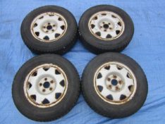 HONDA CRV I 1999 KOŁA FELGI STALOWE R15 + OPONY KPL