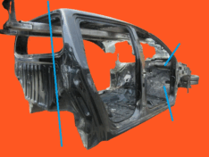 MITSUBISHI L200 VI 2022 PRÓG PRAWY + SŁUPKI