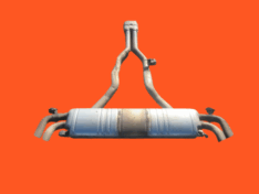 BMW X7 G07 4.4i 2021 TŁUMIK WYDECH RURA