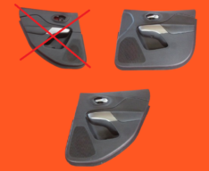 JEEP CHEROKEE KL 2018 BOCZEK DRZWI