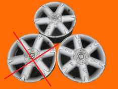 NISSAN MURANO Z50 FELGA ALUMINIOWA + KAPSEL R18