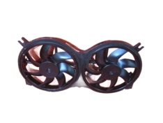 NISSAN PATHFINDER IV R52 3.5i 2017 WENTYLATOR CHŁODNICY OBUDOWA KPL ORYG.