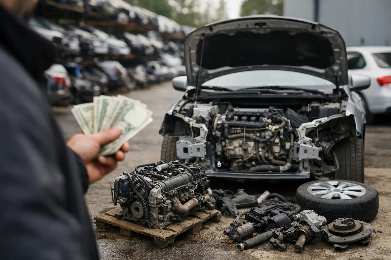 Gdzie sprzedać auto na części i ile odzyskasz?