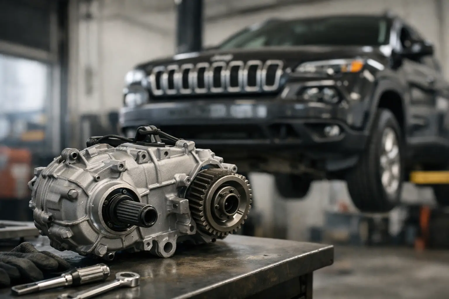 Reduktor Jeep Cherokee - dobór i objawy usterek